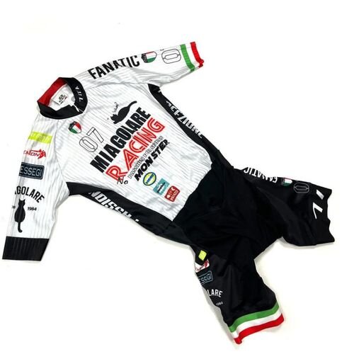 7-ITA ( セブンアイティエー ) ワンピースジャージ MIAGOLARE RACE SUIT ホワイト S