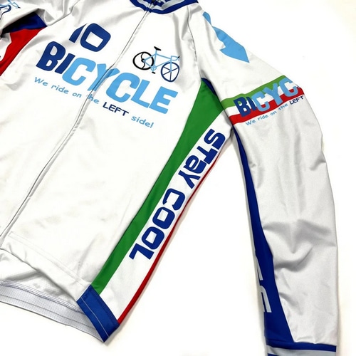 7-ITA ( ZuACeBG[ ) WPbg BICYCLE 10TH WIND JACKET ( eXoCVN EBhWPbg ) L.O[ M