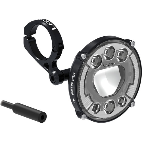 LEZYNE ( ���U�C�� ) �t�����g���C�g E-BIKE MEGA HB StVZO E2000 ( E-BIKE ���K HB StVZO E2000 ) �u���b�N