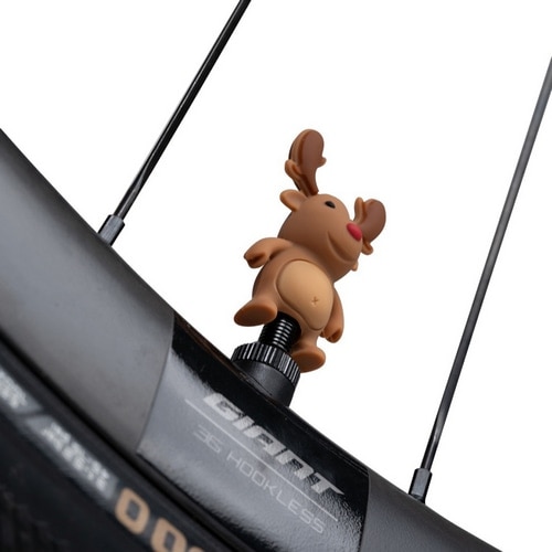 BONE ( ボーン ) バルブキャップ キャラクターバルブキャップ MR.DEER/シカ