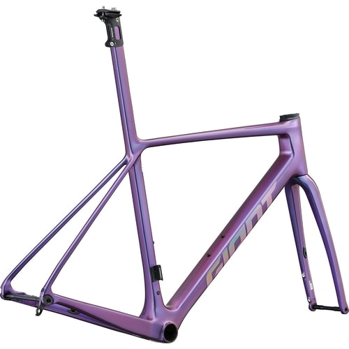 GIANT ( �W���C�A���g ) ���[�h�t���[�� TCR ADVANCED SL Frameset ( TCR �A�h�o���X�h SL �t���[���Z�b�g ) �T�C�o�[�T���Z�b�g XS ( �g���ڈ�165cm�O�� )