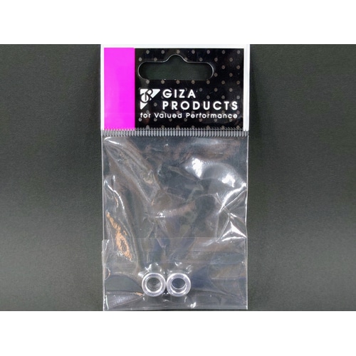 GIZA PRODUCTS ( ギザ プロダクツ ) キャリアパーツ M6 スペーサーセット シルバー