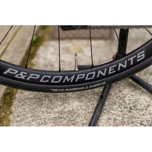 P&P COMPONENTS ( ピーアンドピーコンポーネンツ ) ロードバイク用ディスクホイール BOREAS ( ボレアス ) 前後セット  ブラック 700C ( 622 )