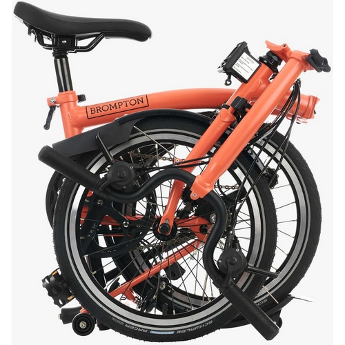 BROMPTON ( uvg ) ܂肽ݎ] C LINE EXPLORE MID ( CC GNXvA[ ~bh ) ALAt t@C[R[ ( Kg145-185cmO )