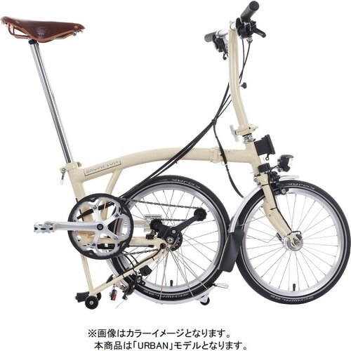 BROMPTON ( ブロンプトン ) 折りたたみ自転車 C LINE URBAN LOW S2L ( Cライン アーバン ロウ ) ポールモール ホワイト ( 身長目安165cm前後 ) | 自転車・パーツ・ウェア通販 | ワイズロードオンライン