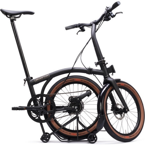 BROMPTON ( ブロンプトン ) 折りたたみ自転車 G Line with Roller Frame ( Gライン ローラーフレーム 付属 ) 8-speed スペースブラック S (身長目安152-168cm)
