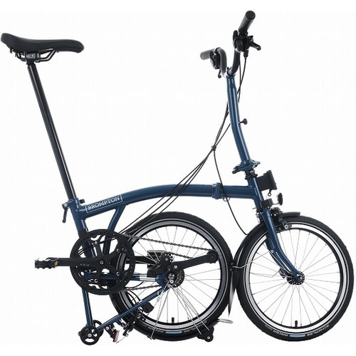 BROMPTON ( ブロンプトン ) 折りたたみ自転車 C Line URBAN MID ( Cライン アーバン ミッド ) M4L 4S オーシャンブルー (身長目安 145-185cm)