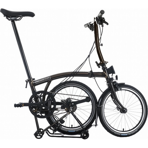 BROMPTON ( �u�����v�g�� ) �܂肽���ݎ��]�� C Line URBAN LOW ( C���C�� �A�[�o�� ���E ) S4R 4S ���A�L�����A�t�� �u���b�N���b�J�[ (�g���ڈ� 145-185cm)