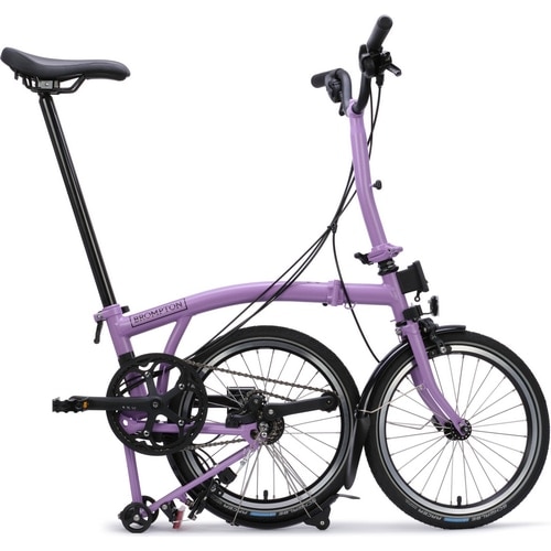 BROMPTON ( ブロンプトン ) 折りたたみ自転車 C Line EXPLORE MID ( Cライン エクスプローラ ミッド ) MLL 12S ライラックストーン (身長目安 145-185cm)