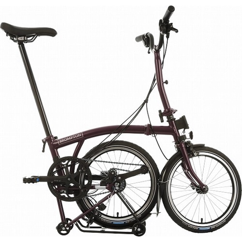 BROMPTON ( �u�����v�g�� ) �܂肽���ݎ��]�� C Line URBAN MID ( C���C�� �A�[�o�� �~�b�h ) M4R 4S ���A�L�����A�t�� �v���� ���b�h (�g���ڈ� 145-185cm)
