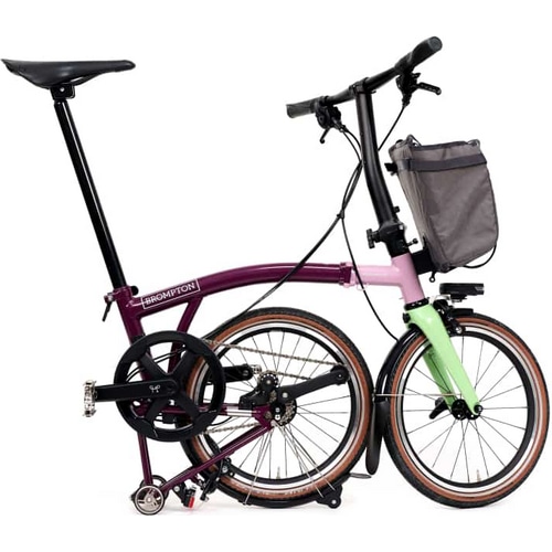 BROMPTON ( �u�����v�g�� ) �܂肽���ݎ��]�� P LINE URBAN EXPLORER LOW S4L ( P ���C�� �A�[�o�� �G�N�X�v���[���[ ���[ S4L ) �g���C���C�g/�_�X�N/�~���g �����T�C�Y ( �K���g��145-185cm�O�� )
