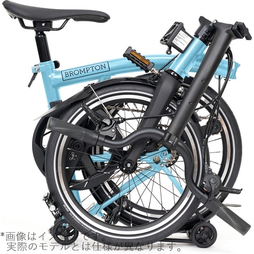 デザイナー折りたたみ自転車 ロンドンブルー2 BROMPTON ( ブロンプトン ) 折りたたみ自転車 P LINE MK2 ( Pライン