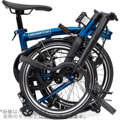 BROMPTON ( ブロンプトン ) 折りたたみ自転車 P LINE MK2 ( Pライン マーク2 ) 12速 LOW ラックなし SLL パシフィックラッカー ( 適正身長145-185cm前後 )