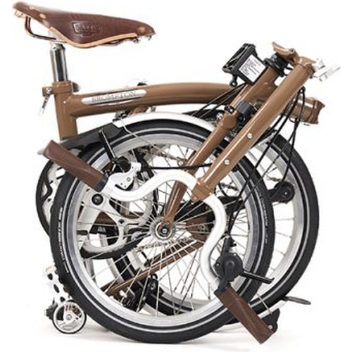 BROMPTON ( ブロンプトン ) 折りたたみ自転車 C LINE CLASSIC EDITION ( Cライン クラシック エディション ) ウォールナットブラウン ( 身長目安145-185cm前後 )