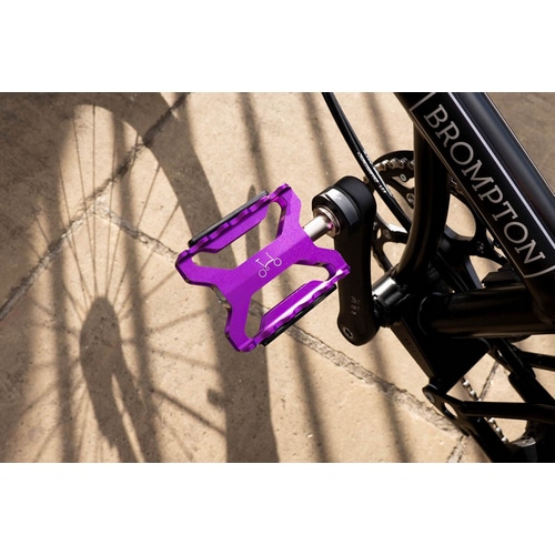 BROMPTON ( �u�����v�g�� ) �t���b�g�y�_�� SUPERLIGHT QUICK RELEASE PEDAL ( �X�[�p�[���C�g �N�C�b�N �����[�X �y�_�� ) �p�[�v��