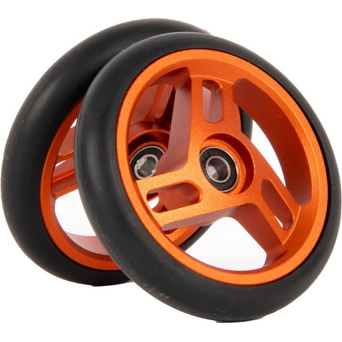 BROMPTON ( �u�����v�g�� ) �t���[�������E���A�f�B���C���[�n���K�[ COLOURLAB ROLLER WHEEL PAIR - G LINE ( ���[���[�z�C�[���y�A - G LINE ) �I�����W
