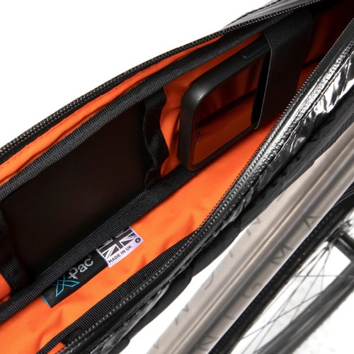 RESTRAP ( ���X�g���b�v ) �t���[���o�b�O RACE TOP TUBE BAG LARGE ( ���[�X�g�b�v�`���[�u�o�b�O ���[�W ) �u���b�N