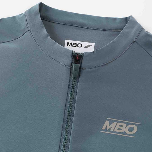 MBO ( �G���r�[�I�[ ) �����W���[�W C140 MEN'S LONG SLEEVES JERSEY ( �����Y �����O �X���[�u �W���[�W ) �A���J�[ �O���[ S
