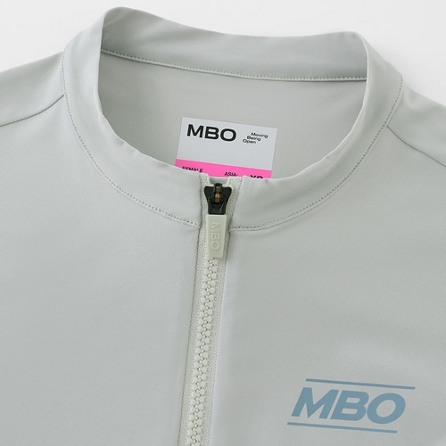 MBO ( エムビーオー ) 長袖ジャージ C150 WOMEN'S LONG SLEEVES JERSEY ( ウィメンズ ロング スリーブ ジャージ ) ペール クラウディ グレー S レディース
