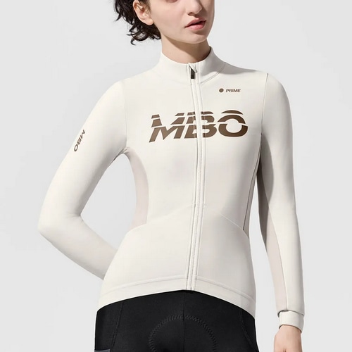 MBO ( �G���r�[�I�[ ) �����W���[�W C172 WOMEN'S LONG SLEEVE THERMAL JERSEY ( �E�B�����Y �����O�X���[�u �T�[�}���W���[�W ) ���[���z���C�g S ���f�B�[�X
