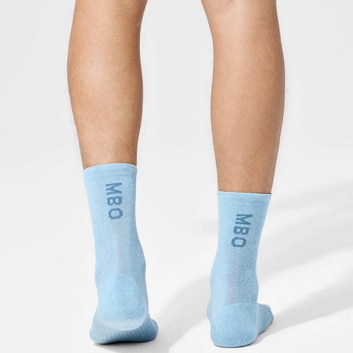 MBO ( エムビーオー ) ソックス AS02 CYCLING SOCKS ( サイクリング ソックス ) ブリーズブルー L/XL(25.0-28.0cm)