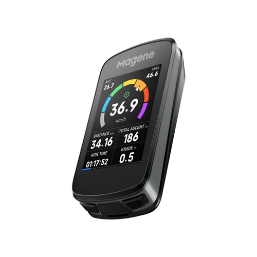 MAGENE ( マージーン ) サイクルコンピューター 本体 C606 V2 スマートGPSバイクコンピュータ ブラック