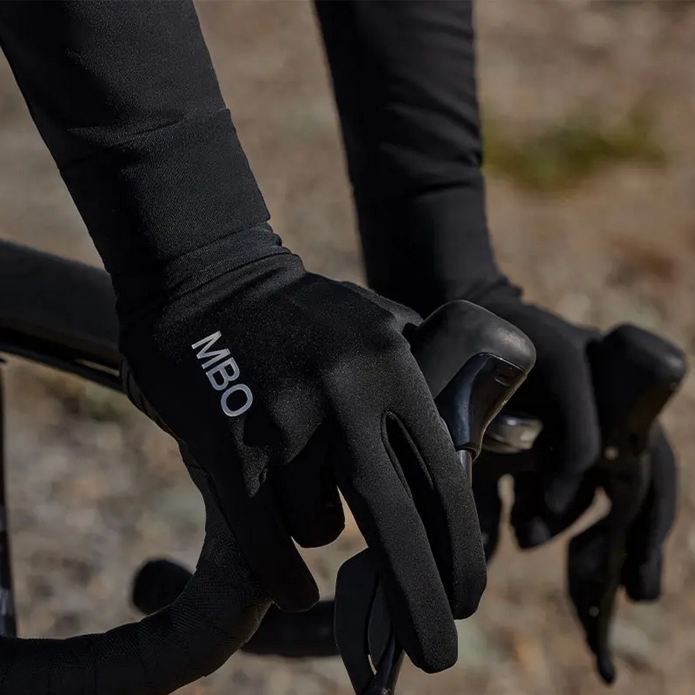 MBO ( �G���r�[�I�[ ) �E�B���^�[�O���[�u AG181 WINDPROOF FLEECE GLOVES ( �E�C���h�v���[�t �t���[�X �O���[�u ) �u���b�N M