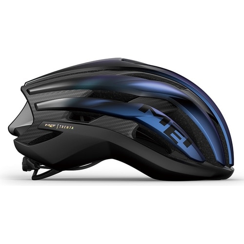 MET ( メット ) スポーツヘルメット TRENTA 3K CARBON MIPS ( トレンタ 3K カーボン ミップス ) ブルー  イリディセント/マット M ( 56-58cm )