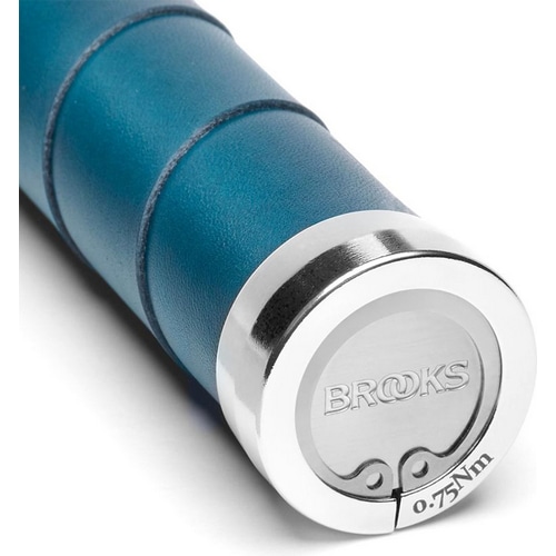 BROOKS ( �u���b�N�X ) �O���b�v SLENDER LEATHER GRIPS ( �X�����_�[ ���U�[ �O���b�v ) �e�B�[�� 130mm/130mm