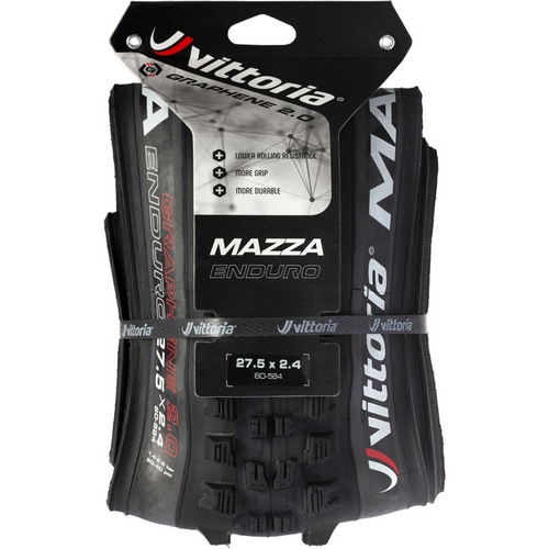 VITTORIA ( ビットリア ) チューブレス MAZZA TNT G2.0 ( マッツァ ) ブラック/グレー 27.5X2.4 ( 584 )