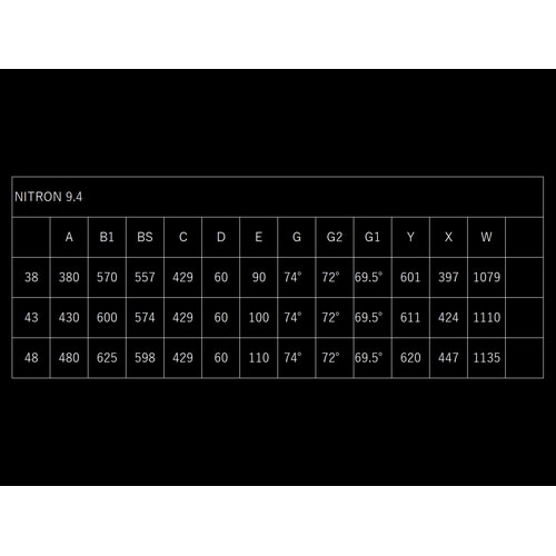 BIANCHI ( ビアンキ ) マウンテンバイク NITRON 9.4 ( ナイトロン 9.4 ) XT DEORE ( デオーレ ) ブラック / グラファイト 38