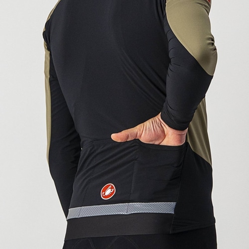 CASTELLI ( カステリ ) ジャケット BETA RoS JACKET ( ベータ ロス ジャケット ) 353 オリーブ/ブラック S