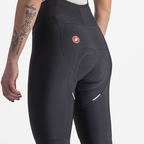 CASTELLI ( カステリ ) ビブタイツ FREEAERO RC W DT BIBTIGHT ( フリーエアロ RC ウィメンズ ビブタイツ ) 010ブラック S レディース