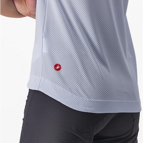CASTELLI ( カステリ ) Tシャツ・カジュアルウェア TRAIL TECH 2 W TEE ( トレイルテック 2 ウィメンズ ティー ) 521 フロステッド ライラック S レディース