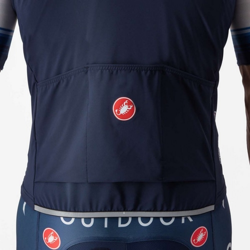 CASTELLI ( カステリ ) ベスト・ジレ PERFETTO ROS 2 VEST ( ペルフェット RoS 2 ベスト ) 424 ベルジャンブルー XS