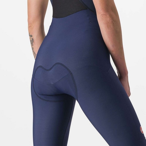 CASTELLI ( カステリ ) ビブタイツ SORPASSO ROS W BIBTIGHT ( ソルパッソ ロス W ビブタイツ ) ベルジャンブルー/シルバーリフレックス XS レディース