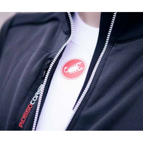 CASTELLI ( �J�X�e�� ) �C���i�[�E�F�A ���� PROSECCO WOMENS LS ( �v���Z�b�R �E�B�����Y �����O�X���[�u ) 001 �z���C�g S ���f�B�[�X