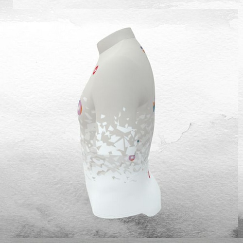 Wahoo ( ���t�[ ) �����W���[�W WAHOO × CASTELLI SQUADRA JERSEY ( ���t�[ x �J�X�e�� �X�N�A�h�� �W���[�W ) �O���[/�z���C�g M