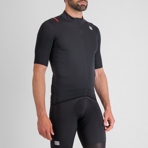 SPORTFUL ( スポルトフル ) ジャケット FIANDRE LIGHT SHORT SLEEVE JACKET ( フィアンドレ ライト ショートスリーブ ジャケット ) ブラック M