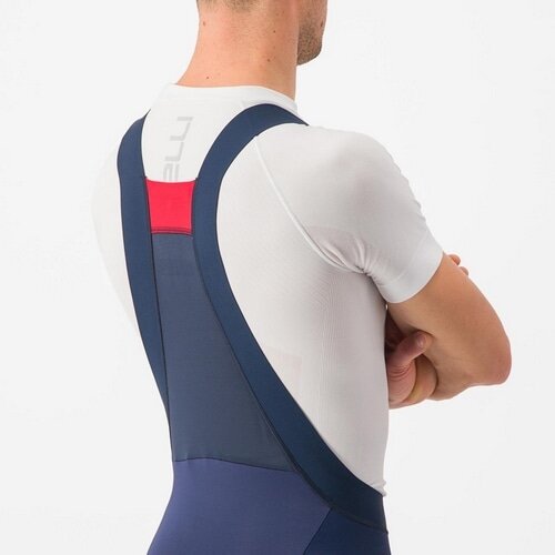 CASTELLI ( カステリ ) ビブタイツ SORPASSO ROS BIBTIGHT ( ソルパッソ ROS ビブタイツ ) ベルジャンブルー XS