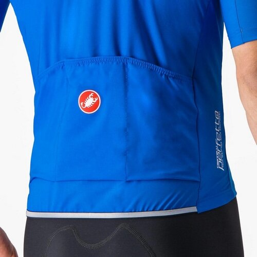 CASTELLI ( カステリ ) 半袖ジャージ PERFETTO RoS 2 WIND JERSEY ( ペルフェット RoS 2 ウィンド ジャージ  ) アズーロイタリア M | 自転車・パーツ・ウェア通販 | ワイズロードオンライン