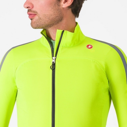 CASTELLI ( �J�X�e�� ) �W���P�b�g ULTRA RAIN CAPE ( �E���g�� ���C�� �P�[�v ) �G���N�g���b�N���C�� S