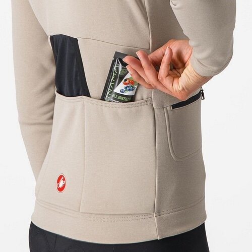 CASTELLI ( カステリ ) 長袖ジャージ UNLIMITED TRAIL 2 W JERSEY ( アンリミテッド トレイル 2 ウィメンズ ジャージ ) クレイ S レディース