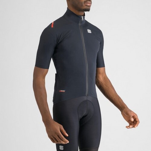 SPORTFUL ( スポルトフル ) ジャケット FIANDRE PRO 2 JACKET SHORT SLEEVES ( フィアンドレ プロ 2 ジャケット ショートスリーブ ) ブラック M