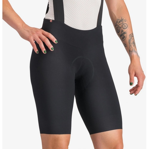 CASTELLI ( カステリ ) ビブショーツ PREMIO EVO W DT BIBSHORT ( プレミオ エボ ウィメンズ DT ビブショーツ ) ブラック XS レディース
