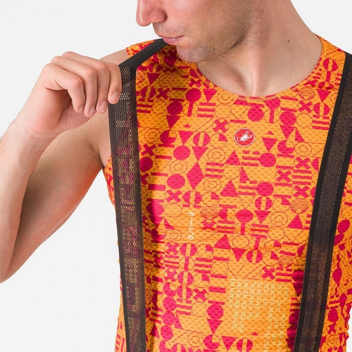 CASTELLI ( �J�X�e�� ) �r�u�V���[�c ESPRESSO R-A/D BIBSHORT ( �G�X�v���b�\ R-A/D �r�u�V���[�c ) �X���[�L�[�O���[ 3XL