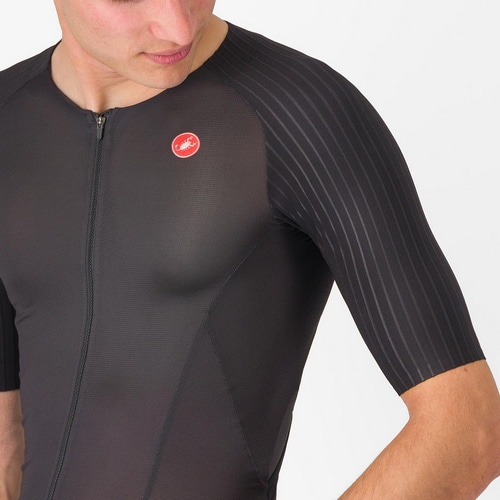 CASTELLI ( JXe ) W[W FREE SPEED 3 RACE TOP ( t[ Xs[h 3 [Xgbv ) ubN M
