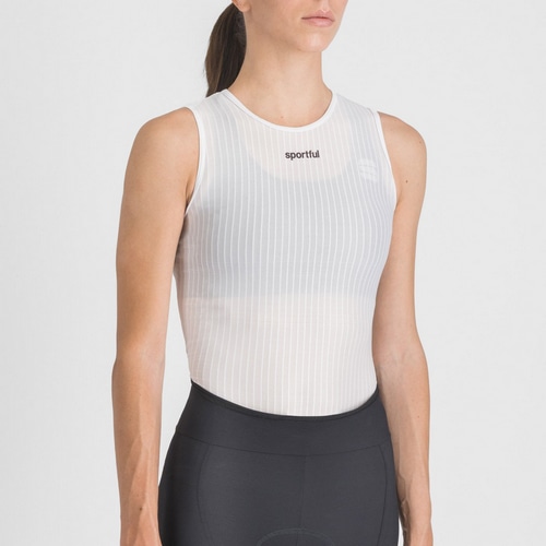 SPORTFUL ( スポルトフル ) ノースリーブインナー PRO BASELAYER W SLEEVELESS ( プロ ベースレイヤー ウィメンズ スリーブレス ) ホワイト S レディース