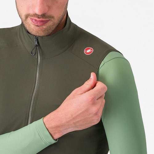 CASTELLI ( �J�X�e�� ) �x�X�g�E�W�� ESPRESSO VEST ( �G�X�v���b�\ �x�X�g ) 309 �f�B�[�v �O���[�� S