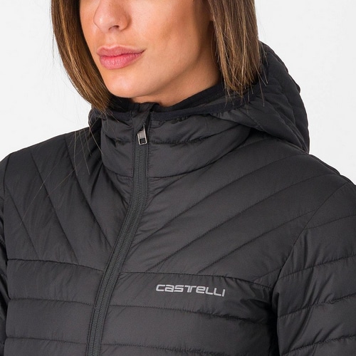 CASTELLI ( カステリ ) ジャケット CLASSICO W PUFFY JACKET ( クラシコ W パフィ ジャケット ) 010 ブラック S レディース